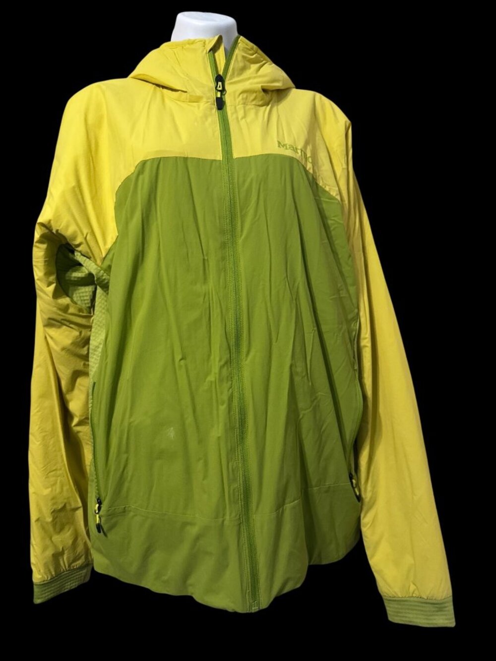 Marmot Men's Large Novus LT Hybrid Hoody Lime
